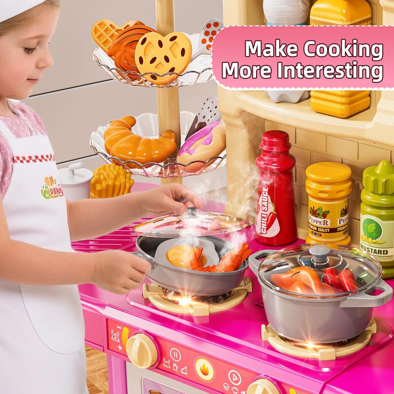 Set De Juegos De Cocina Para Ni&ntilde;os Mskoler 91x2... image number null