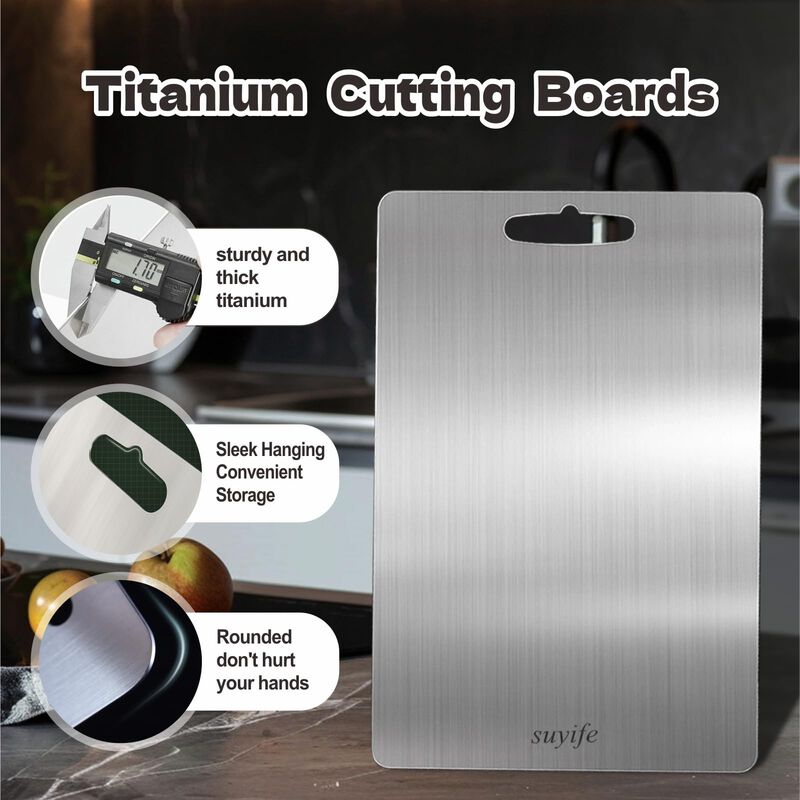 Set De Tablas De Cortar Nslll Titanium 100% Pur... image number null