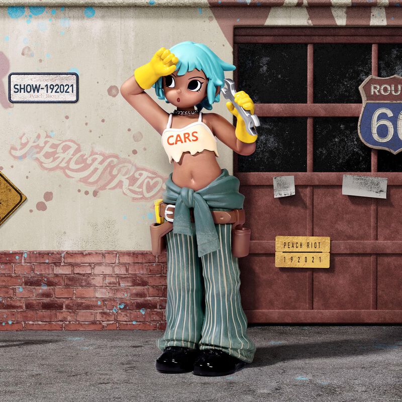 Figuras De Acci&oacute;n Pop Mart Peach Riot Rush Hour... image number null