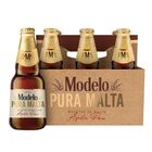 6 Modelo Pura Malta Botella 355 Ml