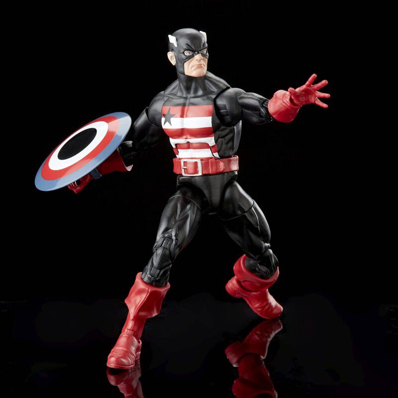 Figura U.S. Agent Marvel Legends con Build-A-Fi... image number null