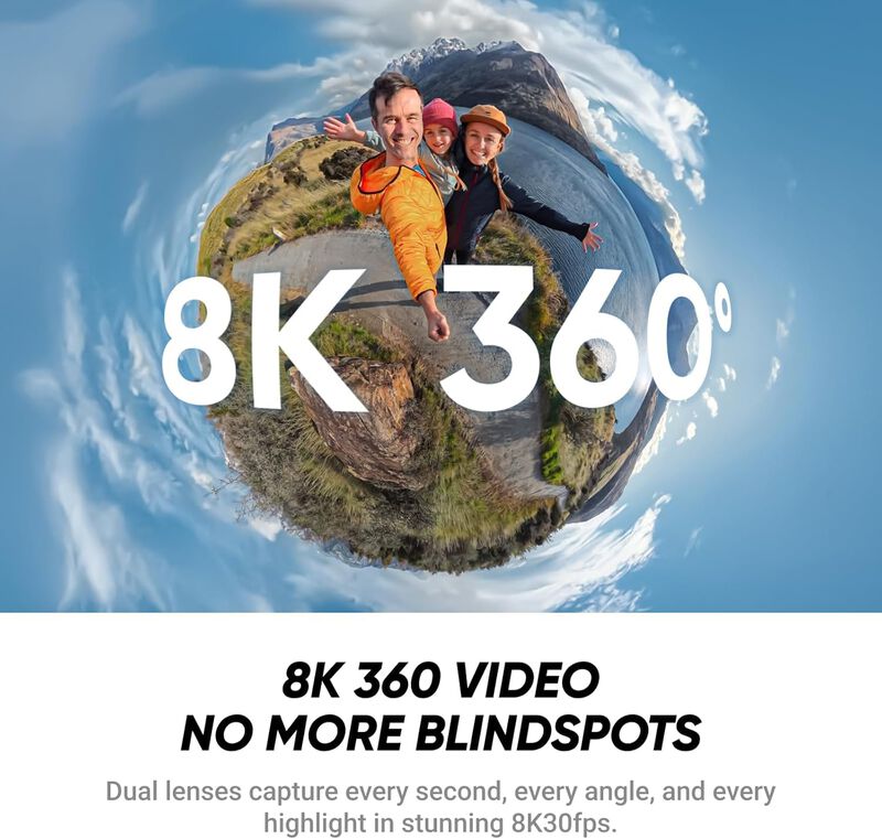 C&aacute;mara De Video Insta360 X4 Air 8k Resistente A... image number null