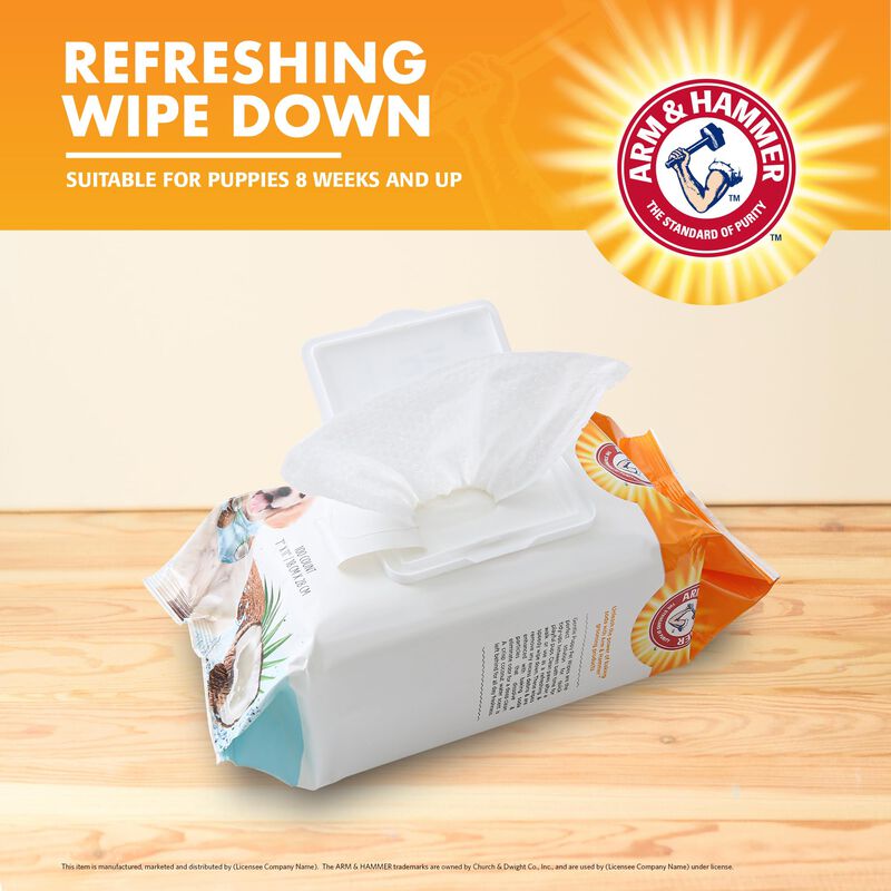 Toallitas De Aseo Para Perros Arm & Hammer, Toa... image number null