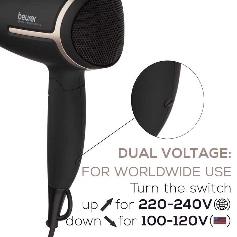Secador De Pelo Beurer Hc25 Ionic 1600 W Anti F... image number null