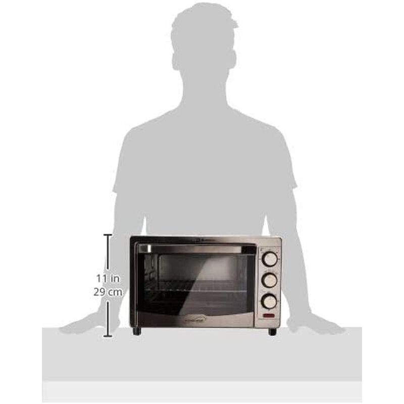 HORNO ELECTRICO KOBLENZ HKM-1500 32 LT ACERO IN... image number null