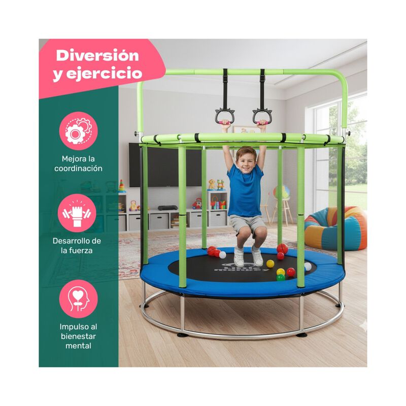 Trampolin Brincolin 142cm Infantil Multijuego B... image number null