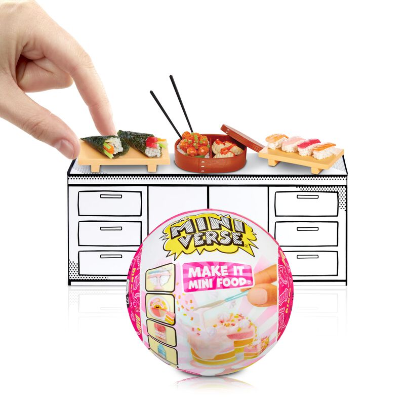 Set De 3 Mini Comidas Sushi De La Serie Make It... image number null