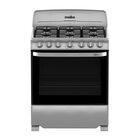 Estufa  Mabe Em7620bais2 De Piso 30" 4 Quemadores Gris