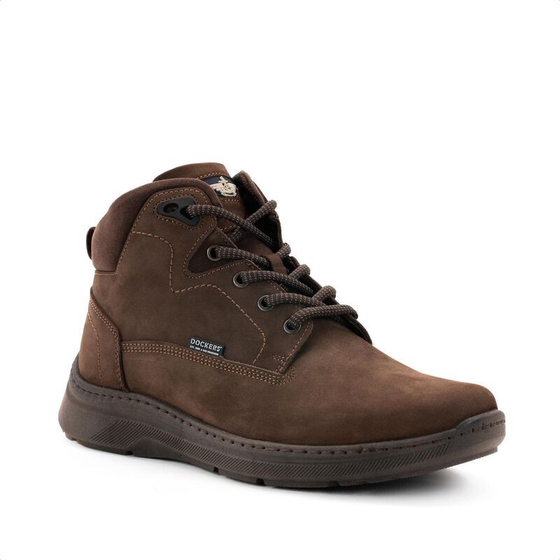 Bota De Piel Dockers Hombre D221541 Choco image number null