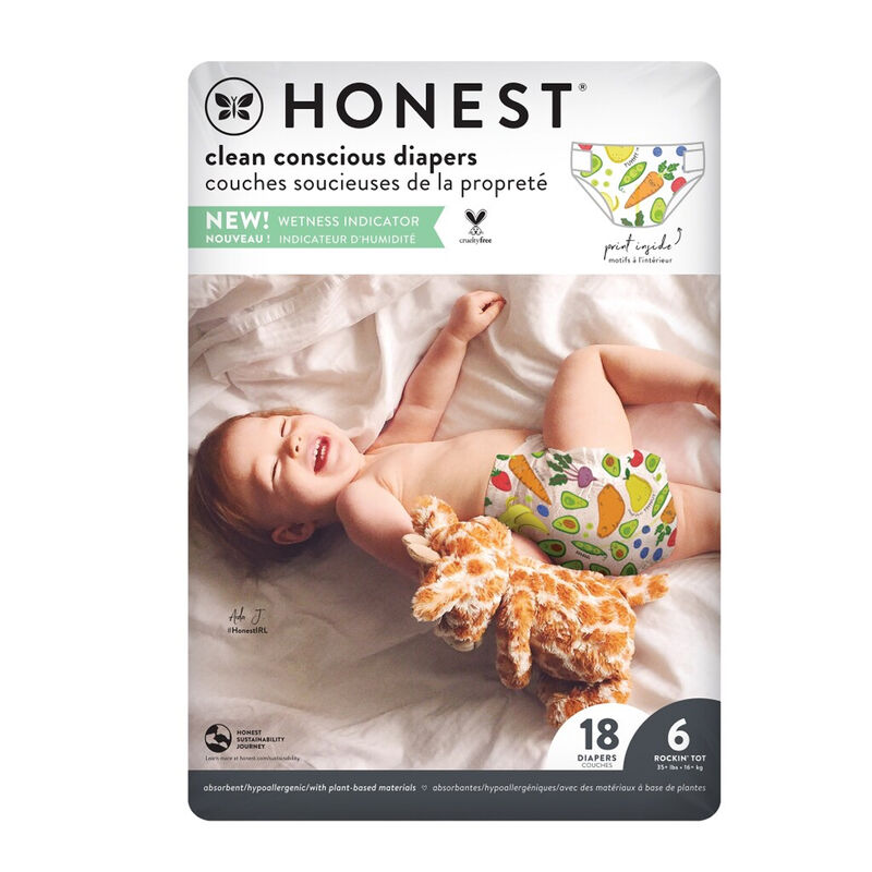 Pa&ntilde;ales Honest Talla 6 Rockin Tot 18 Pa&ntilde;ales image number null