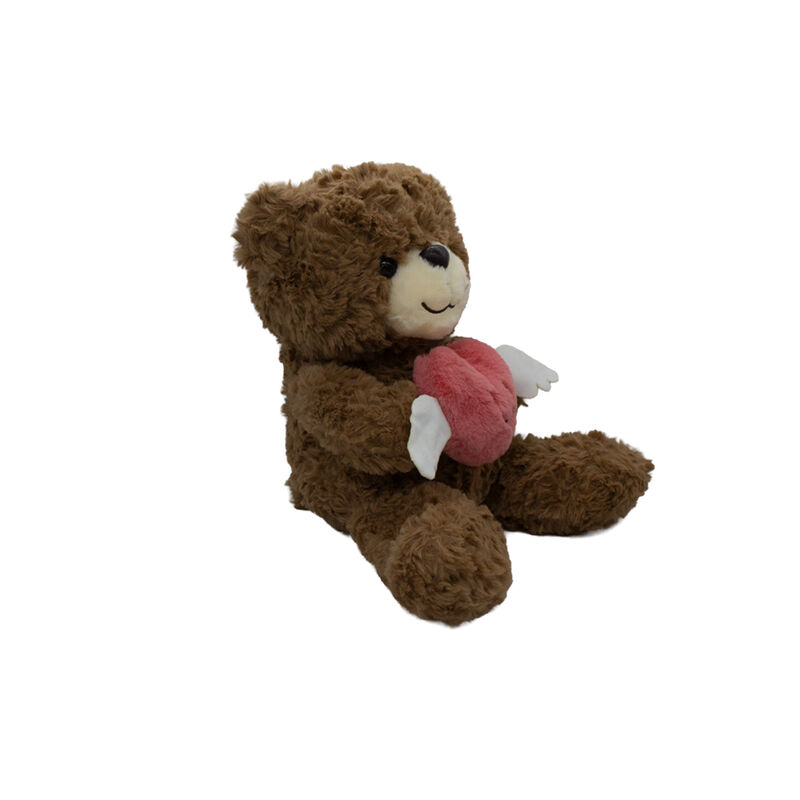 Oso De Peluche Coraz&oacute;n Con Alas Regalo San Vale... image number null