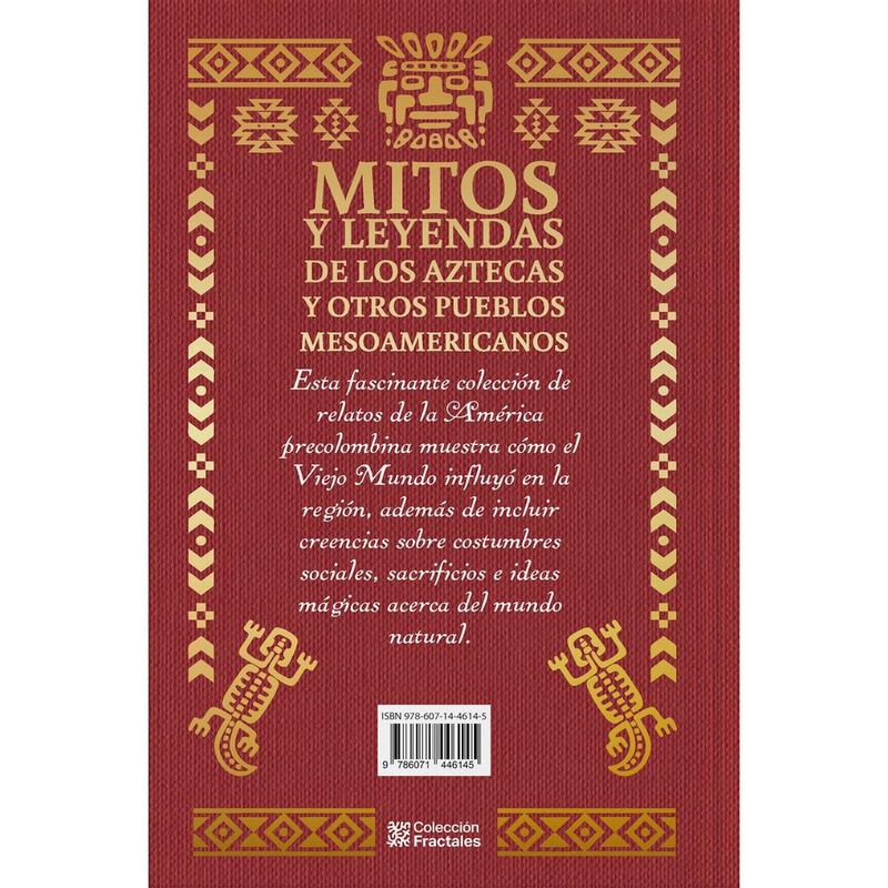 Mitos Y Leyendas De Los Aztecas, de Donald A. M... image number null