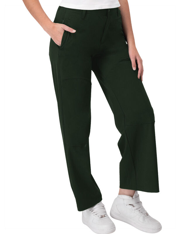 Pantal&oacute;n Mujer Premium Cintura Alta Verde milit... image number null
