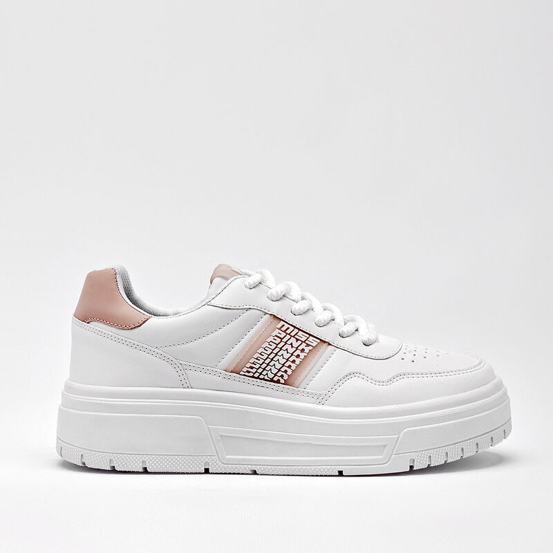 Miss Pink tenis para mujer blanco rosa cod 1416... image number null