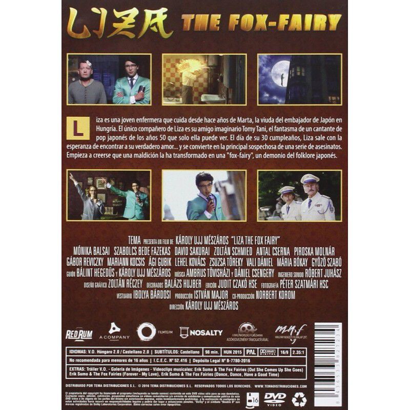 Liza, The Fox-fairy [dvd] image number null
