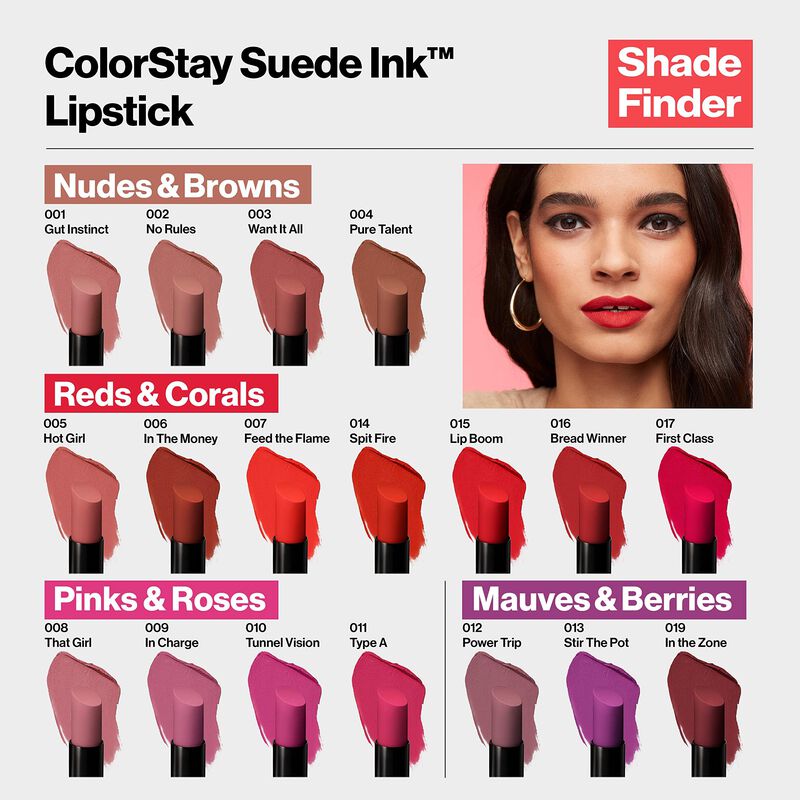 L&aacute;piz Labial Revlon Colorstay Suede Ink 004 Pur... image number null