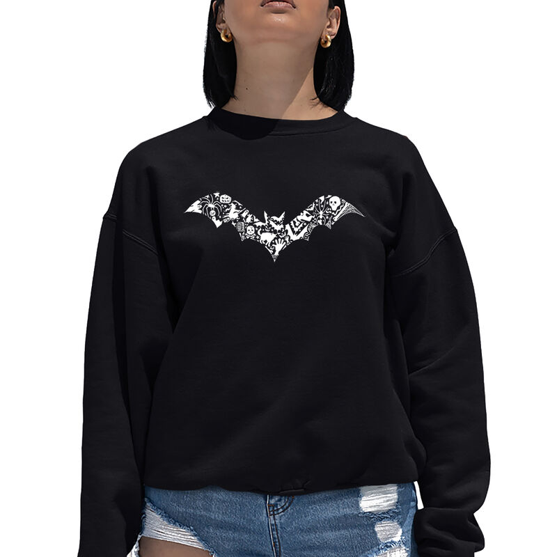 Sudadera De Cuello Redondo Word Art Para Mujer ... image number null