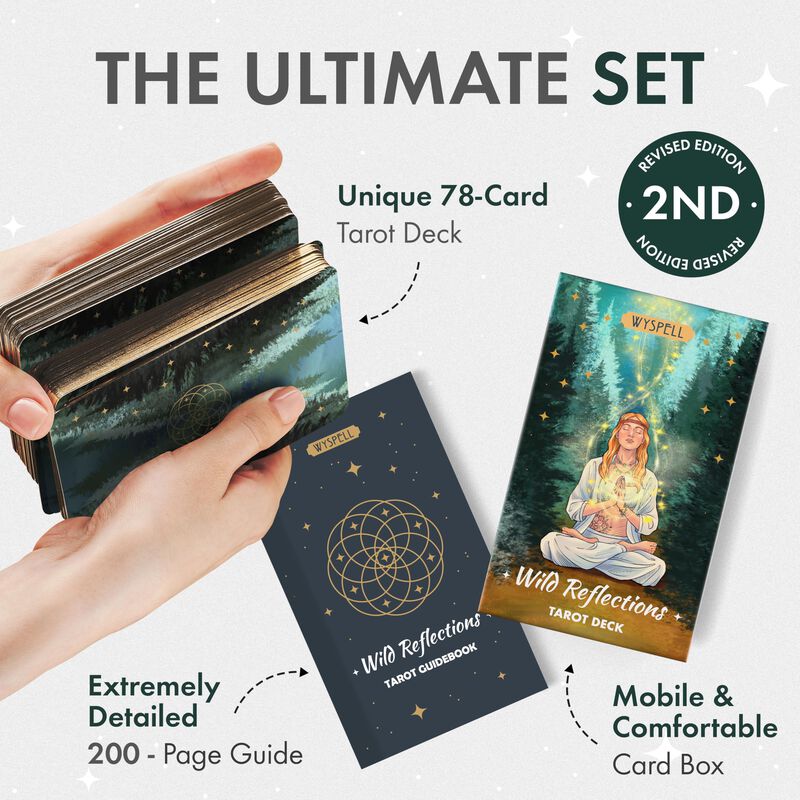 Cartas De Tarot Wyspell Wild Reflections Con Gu... image number null