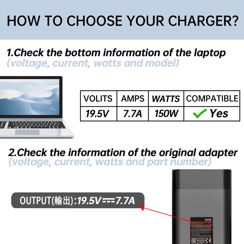 Cargador De Port&aacute;til Nsetiu 150w Hp Zbook/victu... image number null