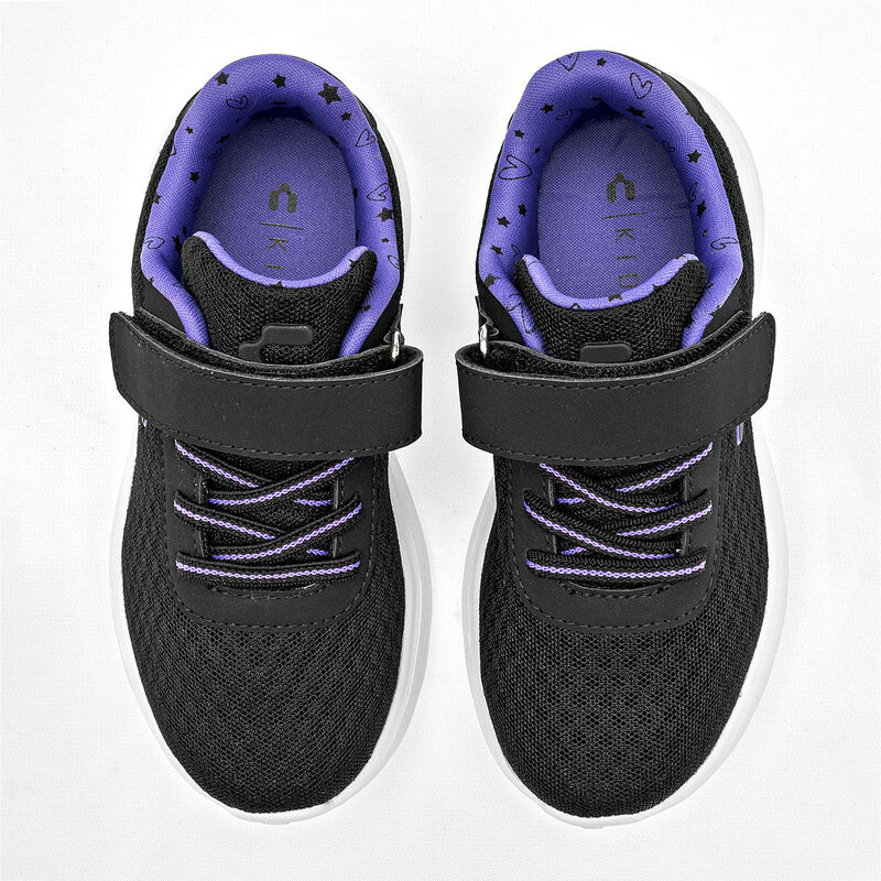 Charly Tenis deportivo para ni&ntilde;a. Negro, runnin... image number null