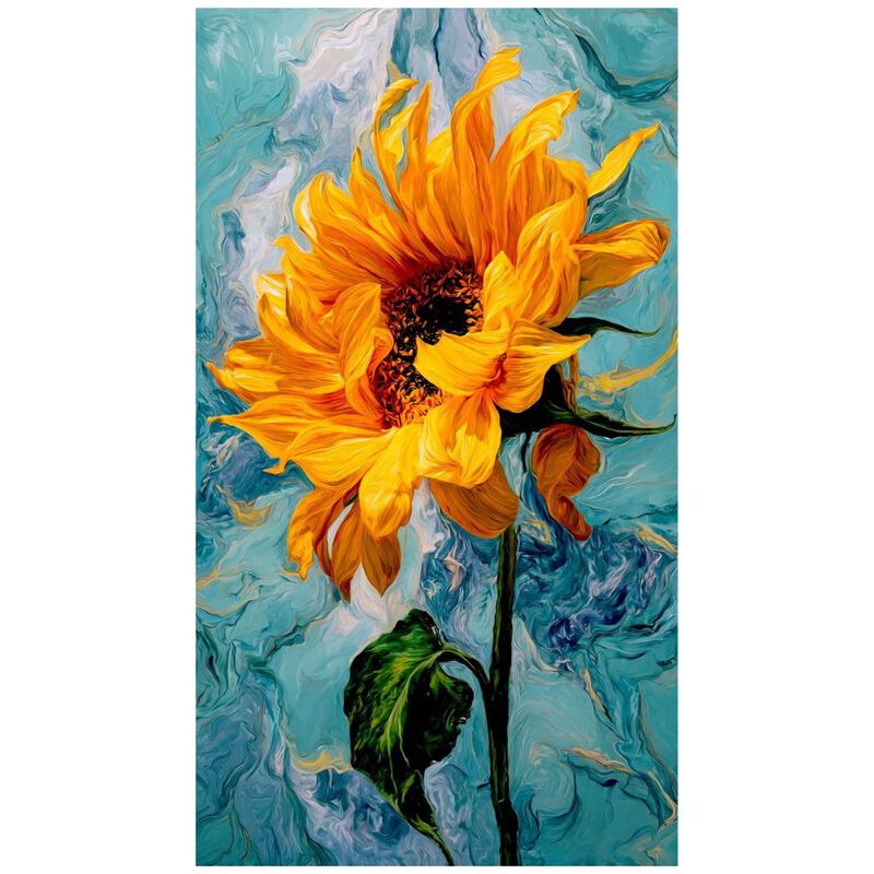 Cuadro Decorativo Impreso 90x122cm Girasol image number null