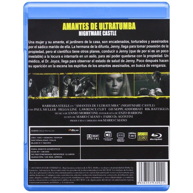 Amantes De Ultratumba (blu-ray) image number null