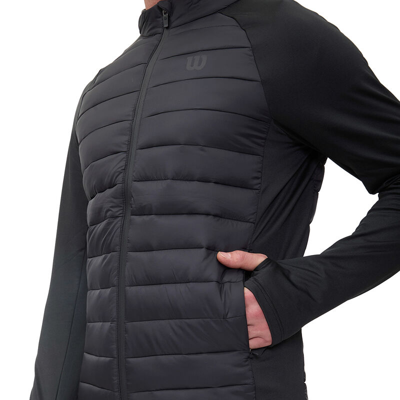 Chamarra Wilson Para Hombre Negro Eg image number null