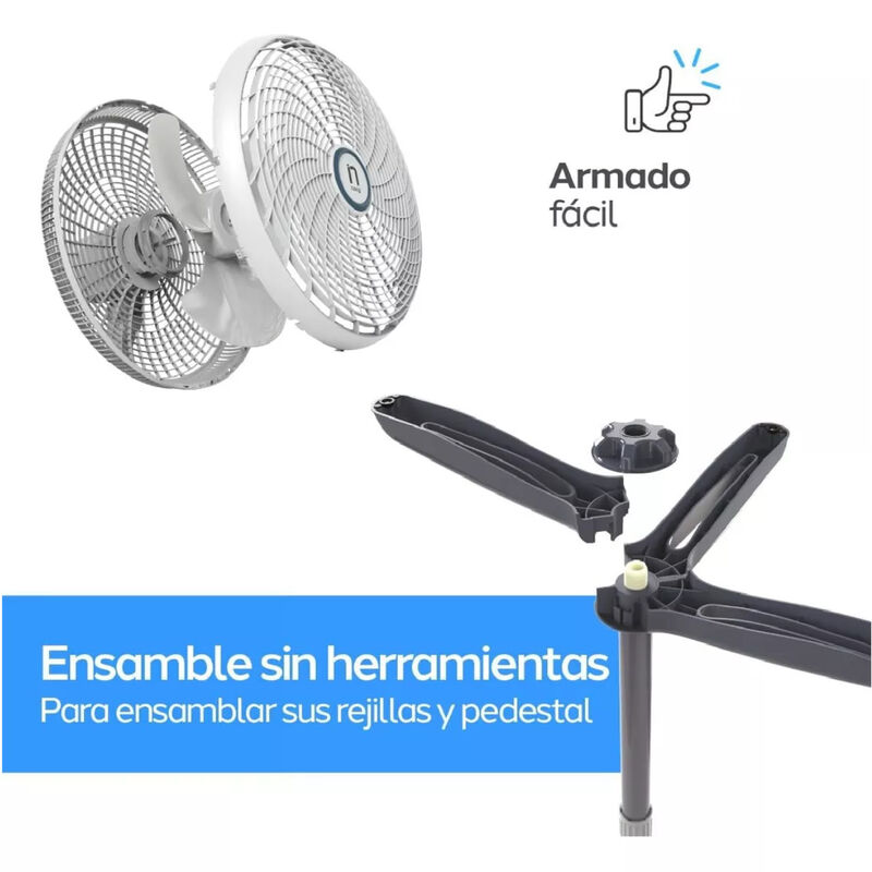 Ventilador de Pedestal 16" NAVIA P160 3 Velocid... image number null