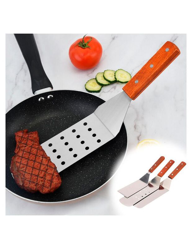 Set De Esp&aacute;tulas Elego Premium Chef De Acero In... image number null