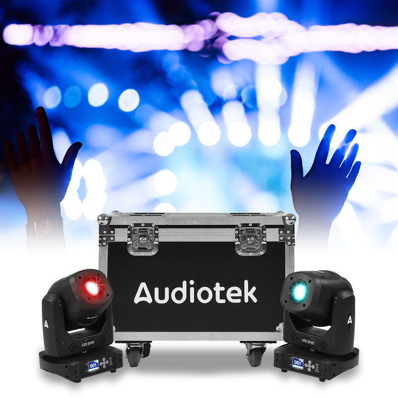 Kit 2 Cabezas Móviles Beam 7r Robóticas 150w + ... image number null