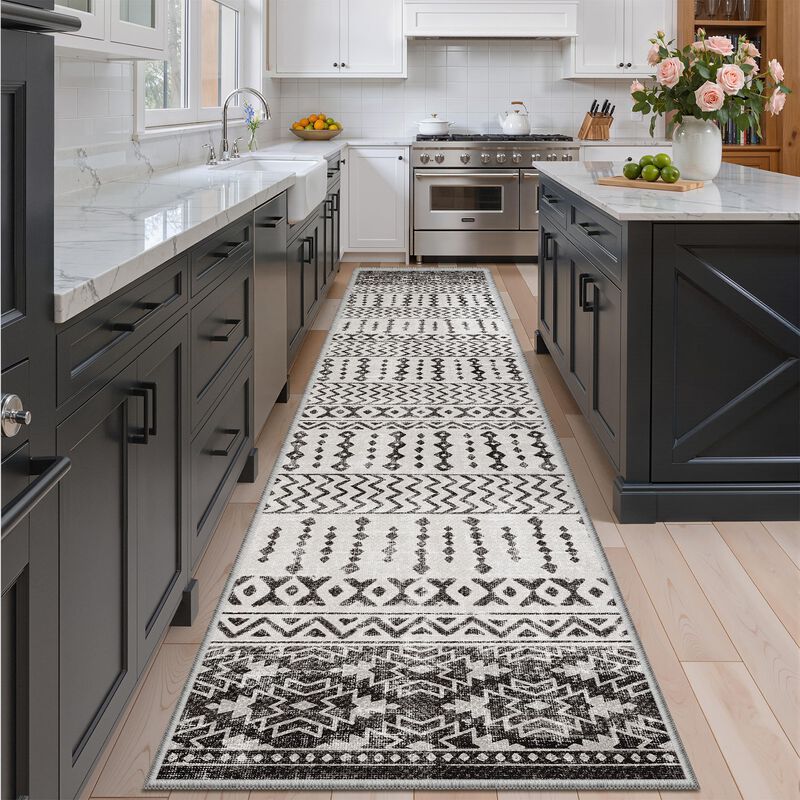 Alfombra Corredor Art&tuft 366 cm Lavable Antid... image number null