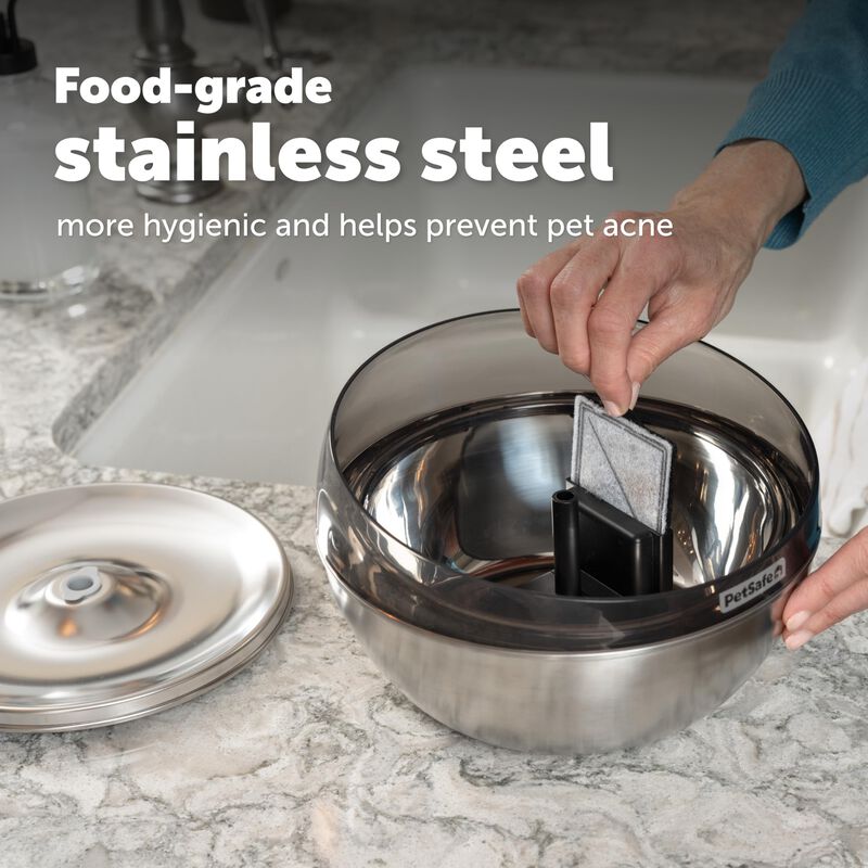 Fuente Para Mascotas Petsafe 1,8 l De Acero Ino... image number null