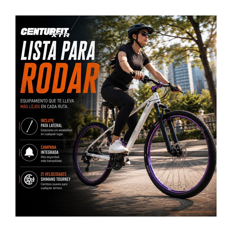 Centurfit Bicicleta Monta&ntilde;a Rodada 29 Freno Dis... image number null