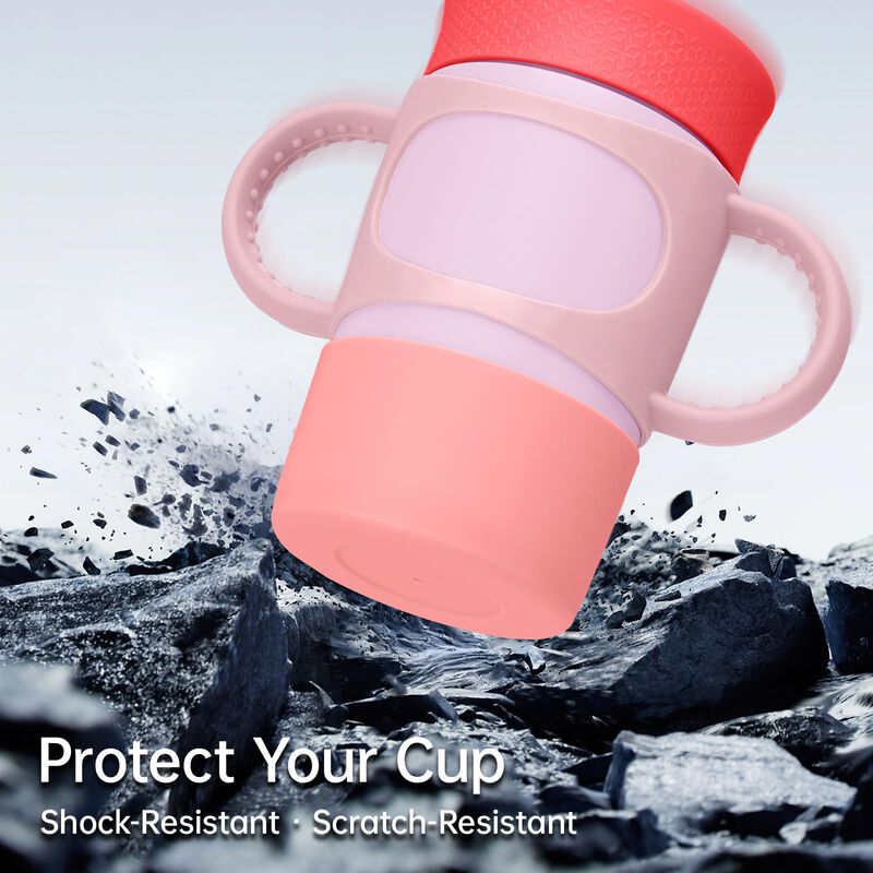 Mango De Silicona Nihome Y Protecci&oacute;n Para Vaso... image number null