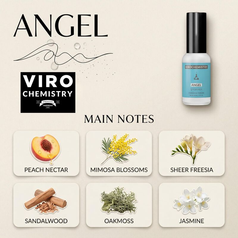 Perfume Virochemistry Angel 30ml con Feromonas image number null