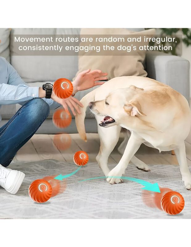 Pelota Interactiva Para Perros Elego image number null