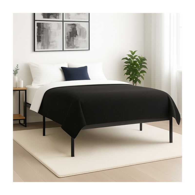 Base Cama Matrimonial Box Plegable Metal Acero ... image number null