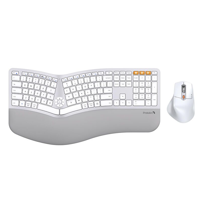 Combo Teclado Y Rat&oacute;n Protoarc Ekm01 Plus Ergon... image number null