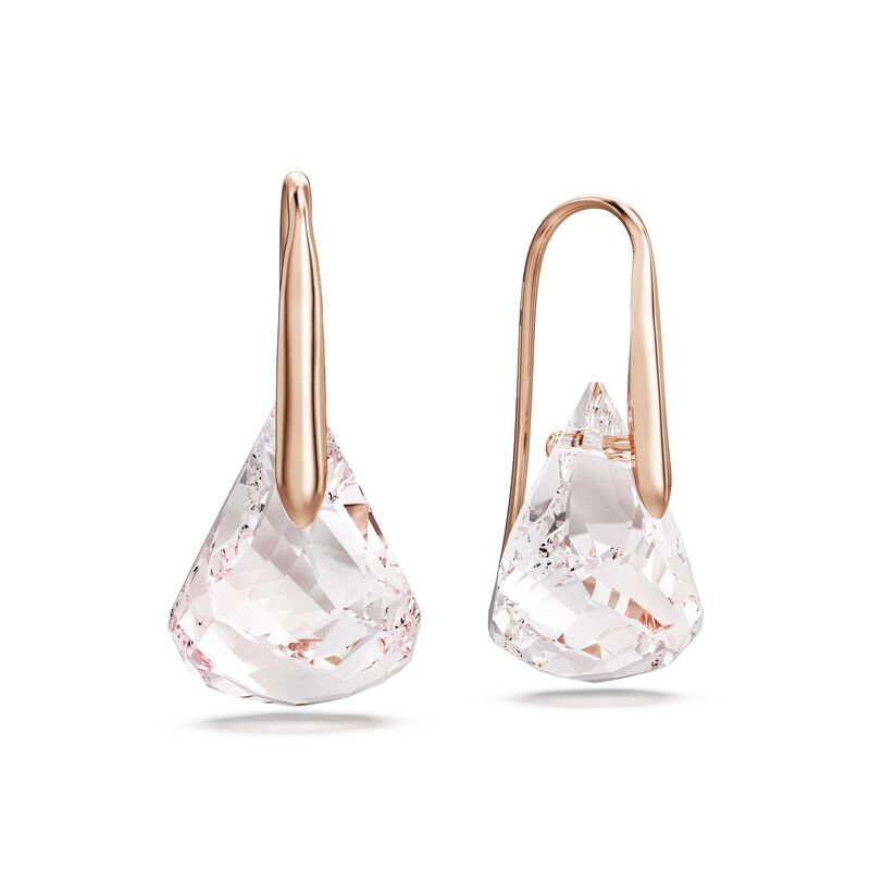Pendientes Swarovski Lunar Pink Crystal Rose Go... image number null