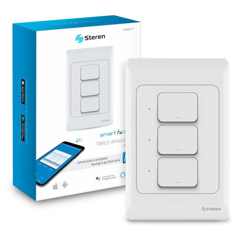 Apagador Wi-fi, Triple Shome-117 image number null