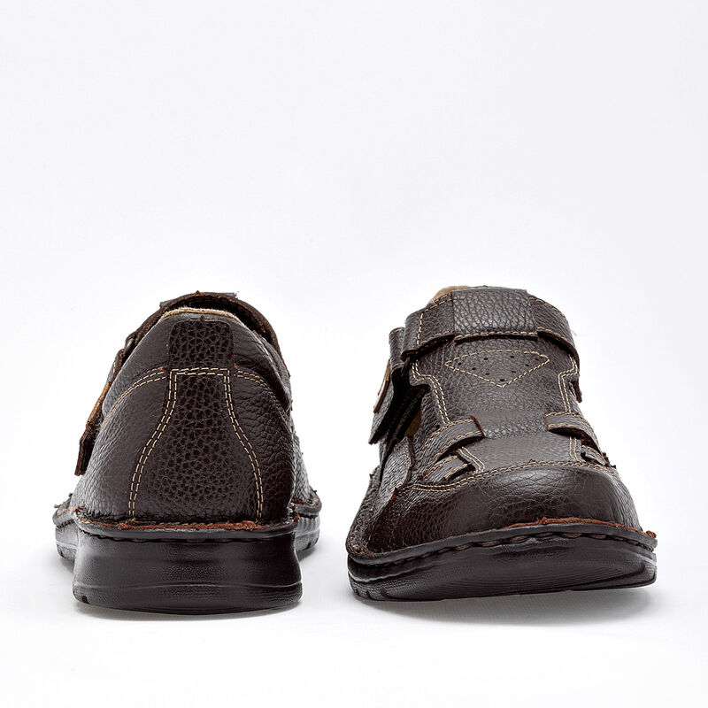 Lobo Solo Sandalia para hombre. Caf&eacute; image number null