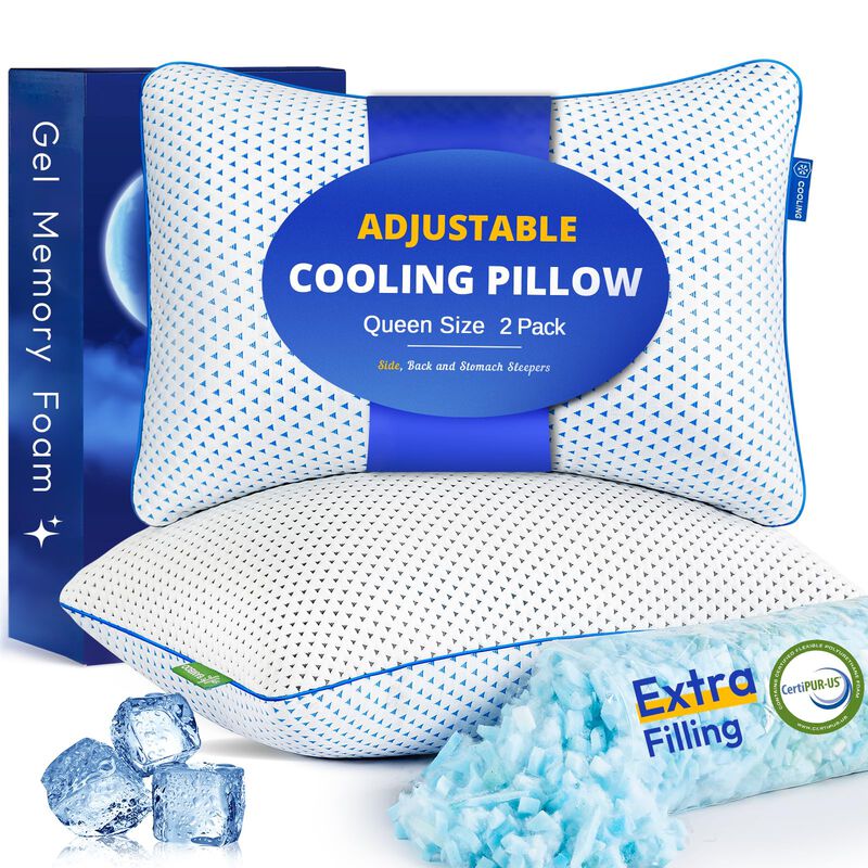 Almohada Fulocean Tama&ntilde;o Queen (2 Piezas) De Es... image number null