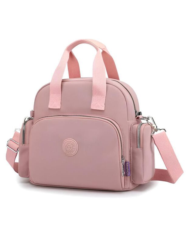 Bolsa Crossbody Pink Brule Elegancevoyage Para ... image number null