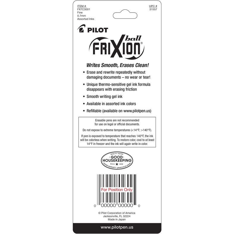 Bol&iacute;grafos De Tinta De Gel Pilot Frixion Ball B... image number null