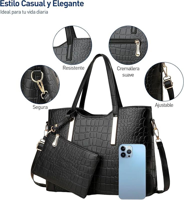 Bolsa para Mujer con Cosmetiquera Bluelander image number null