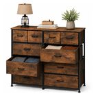 Comoda Cajonera 10 Cajones Organizadora Blanca Nordica Hogar Madera Houzer
