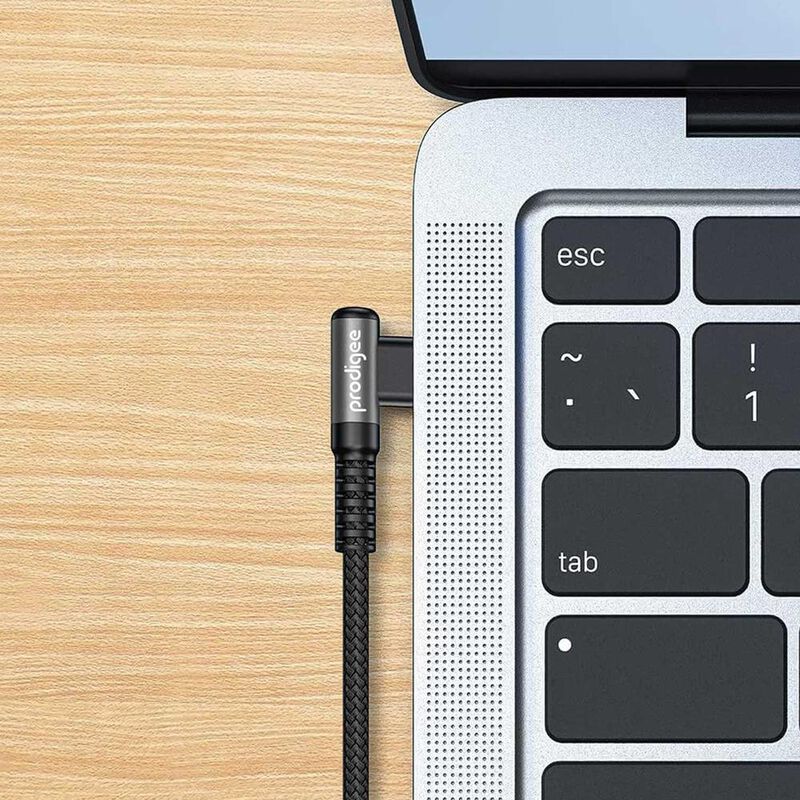 Cable Datos PRODIGEE USB-C a USB-C Angulo 90 1.... image number null