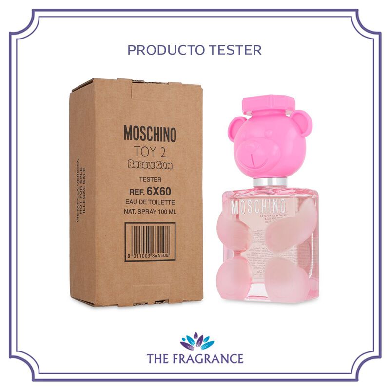 Tester Moschino Toy 2 Bubblegum 100ml Edt Spray image number null