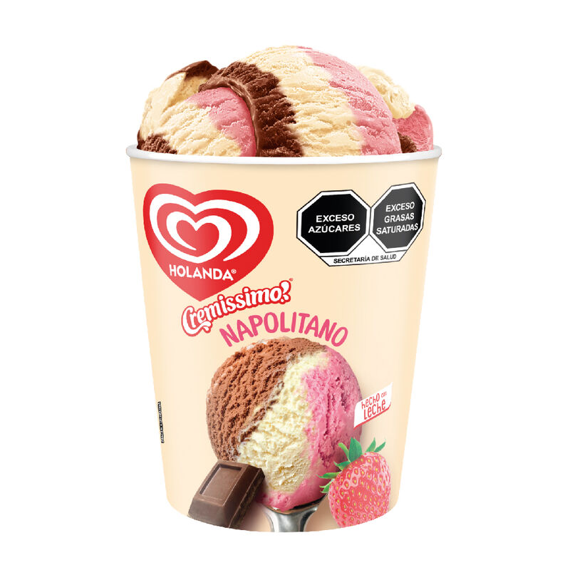 HELADO NAPOLITANO HOLANDA 900ML image number null