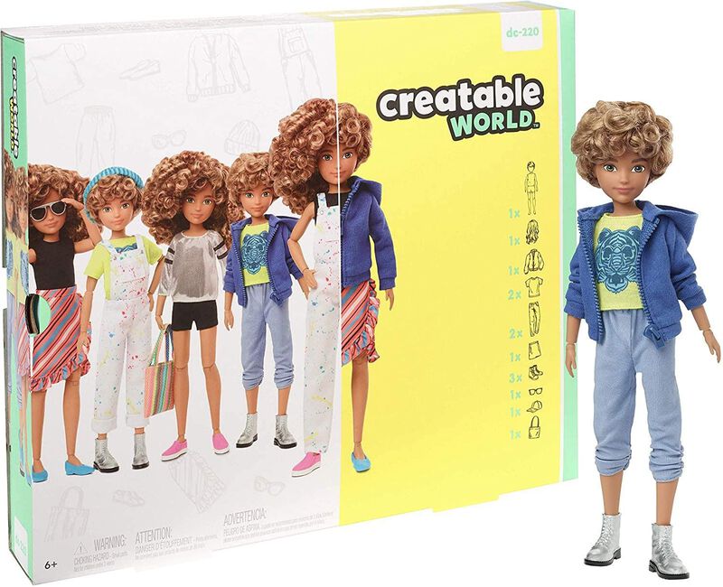 Kit De Personajes Doll Creatable World Deluxe D... image number null